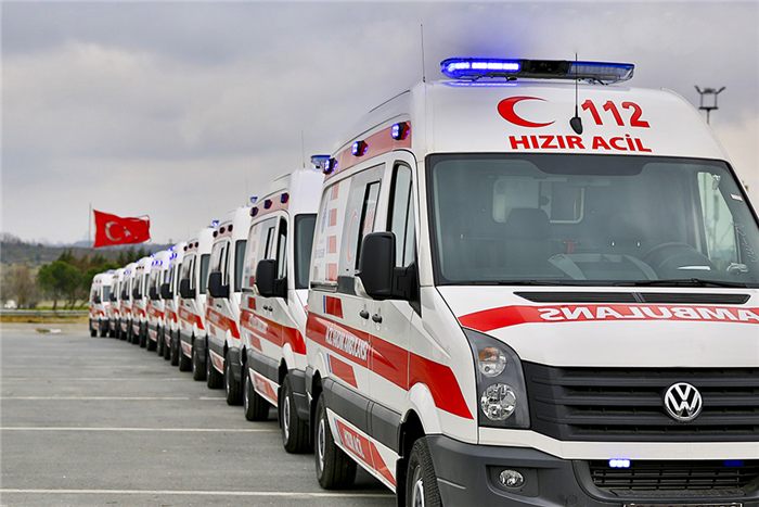 Seat belt reminder system for ambulances